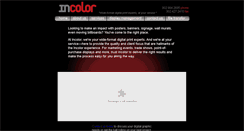 Desktop Screenshot of incolordigital.com